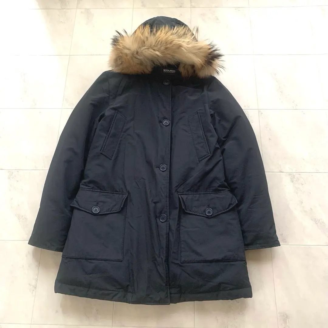 Thumbnail of Beautiful Condition ♡ Woolrich 2-way Arctic Parka Down Coat with Real Fur