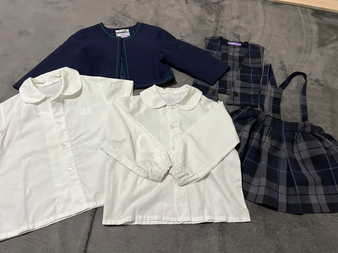 津田幼稚園　制服　セット　110 8点セット 津田学園 幼稚園 制服一式 - メルカリ