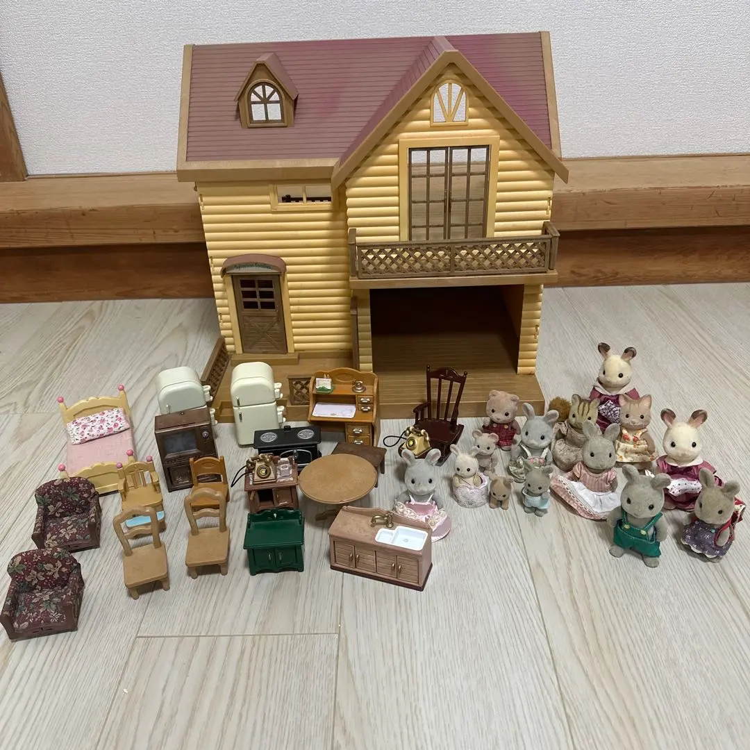 森林家族 葡萄森林之家 EPOCH 人偶 家具 大量出清 的縮圖