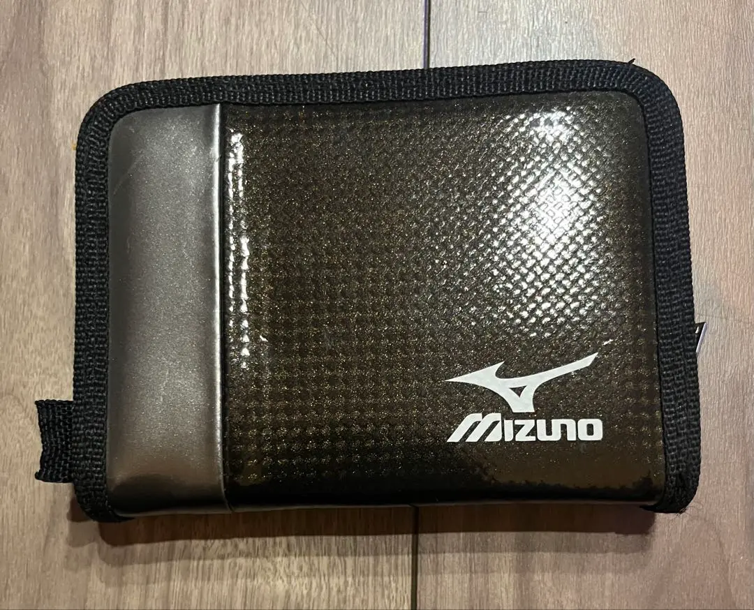 広島東洋カープ　グラブ革二つ折り財布（メタリック）未使用品　ミズノ 楽天市場】名入れ可能! MIZUNO(ミズノ)グラブ革二つ折り財布 革