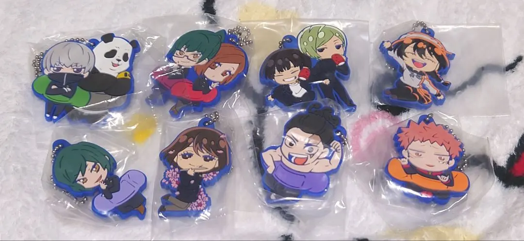 Thumbnail of Jujutsu Kaisen Rubber Strap 8-Piece Set