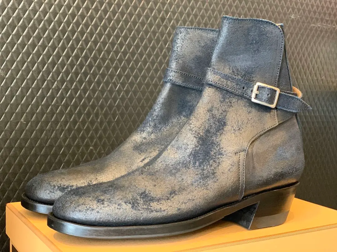 CLINCHクリンチ ゲイリーブーツ Garyboots CN-S9.5 箱付き CLINCH クリンチ｜MASTTRAINER マストトレーナー【BLACK/IVORY】