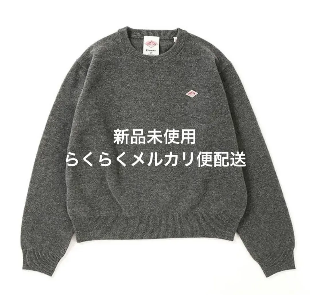 DANTON ダントン　ニットセーター　長袖　レディース　メンズ　新品未使用 danton-dtd0027_1.jpg