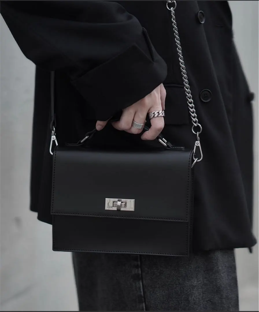 Thumbnail of DEVICE Metal Chain Shoulder Bag 2way Square Tote