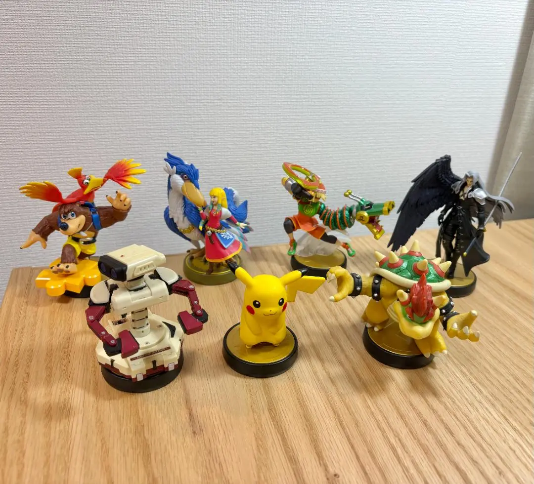 【値下げ】amiibo アミーボ 7個 セット スマブラ スプラ ゼルダ amiibo アミーボ 7個 セット スマブラ スプラ ゼルダ