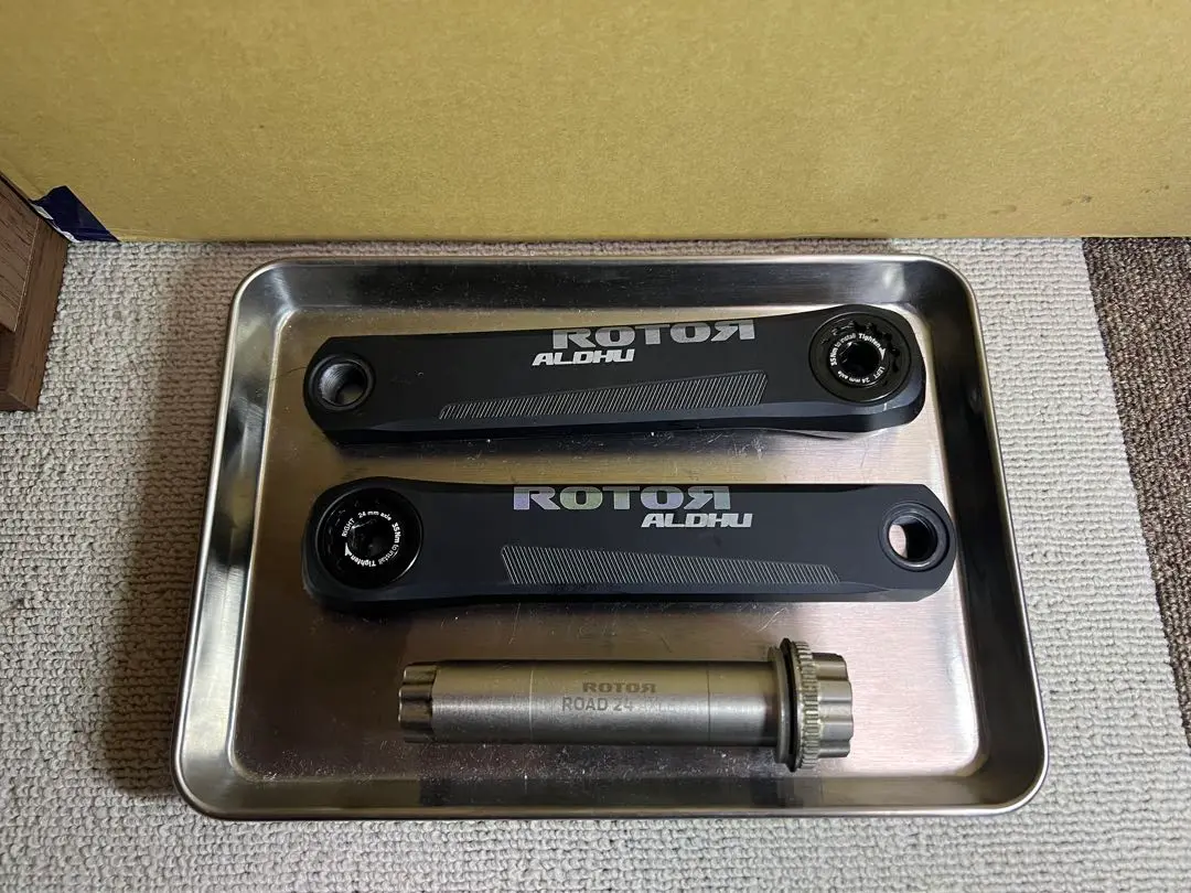 値段が激安 ROTOR ALDHU 24mmAXLE 165mm パーツ