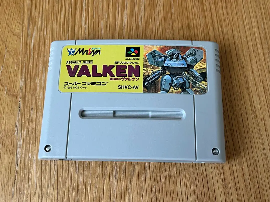 重装機兵ヴァルケン　ゲーム販促ポスター　メサイヤ　スーパーファミコン 重装機兵ヴァルケン ゲーム販促ポスター メサイヤ