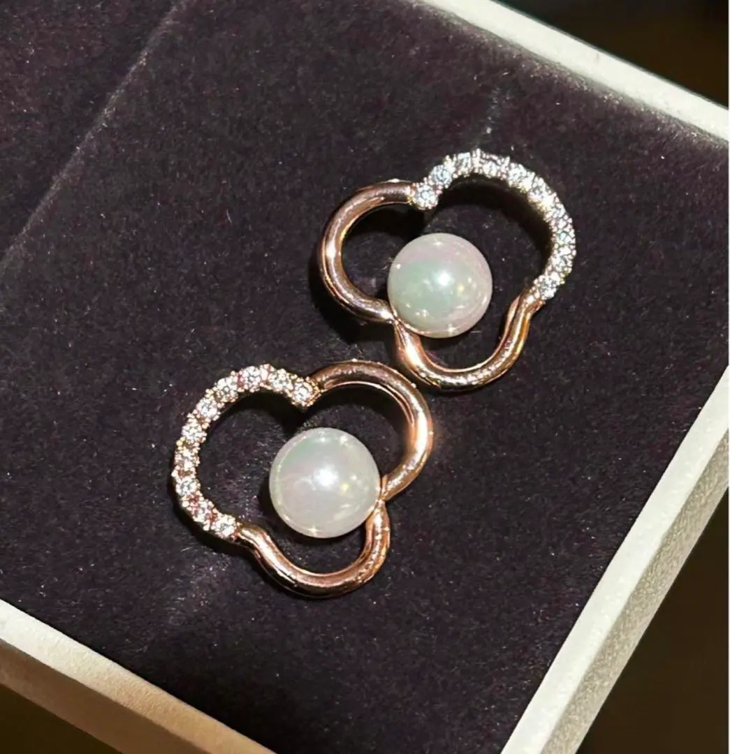 TASAKI チャンツ 正規品 ホワイトゴールド ピアス - メルカリ
