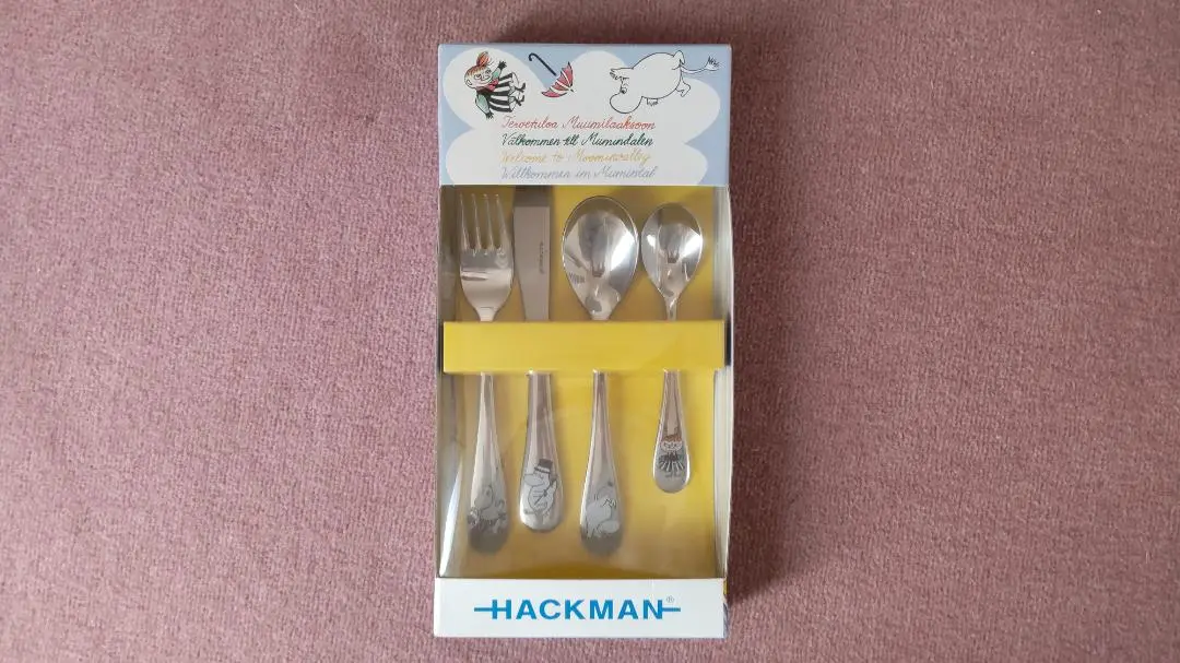 Hackman | ハックマン からのムーミン カトラリー 子供用セット