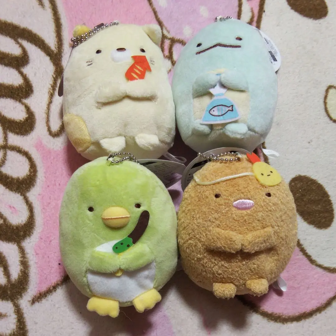 Thumbnail of Final price drop! New! Sumikko Gurashi plushies, set of 4
