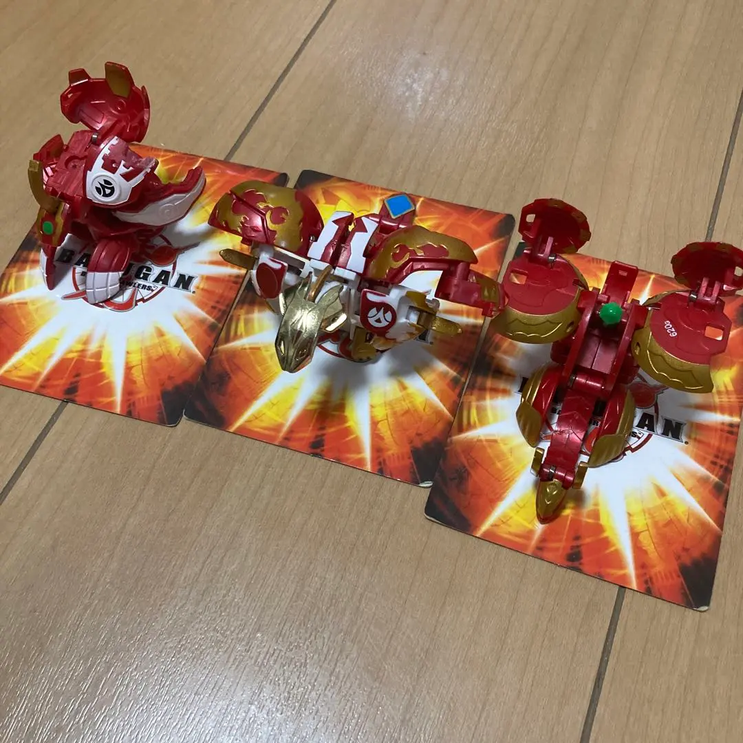 レア物　爆丸　爆Tech爆丸　士デッキ　士ドラガオン　烈ガオウ　燕グライド 2025年最新】爆丸 士ドラガオンの人気アイテム - メルカリ