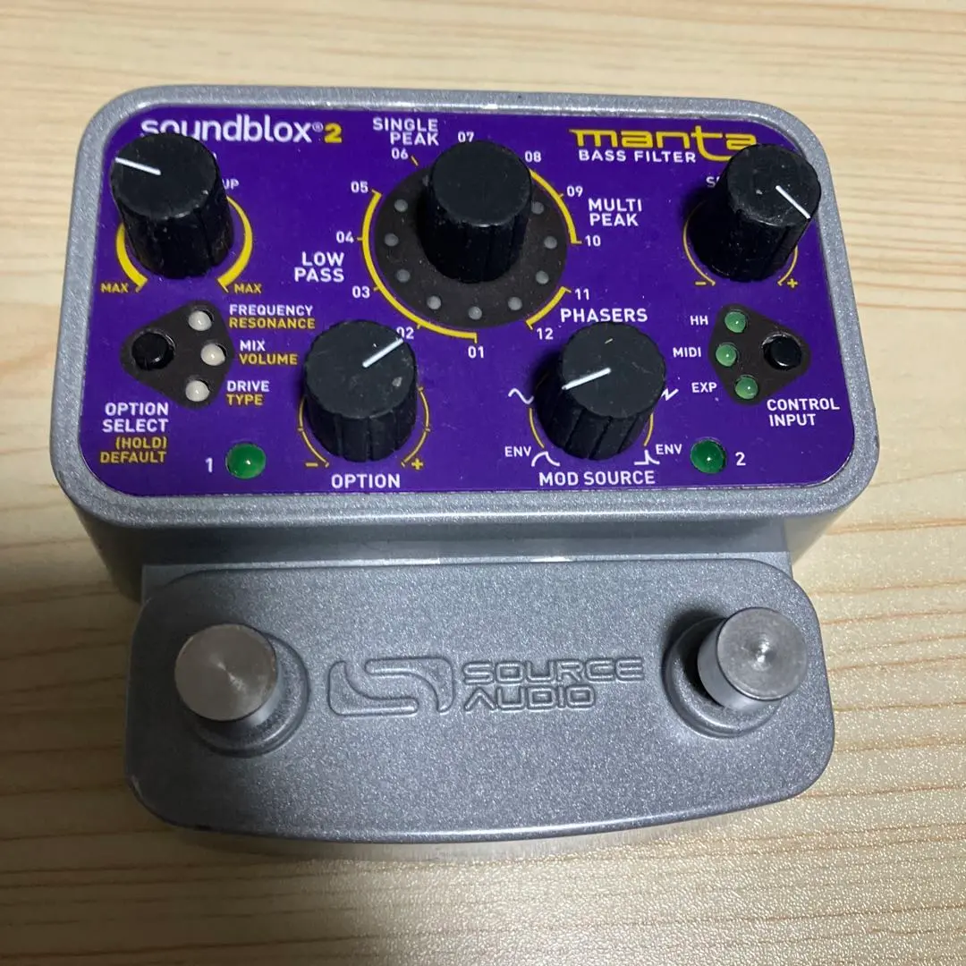 SOURCEAUDIO SA223 manta BASS FILTER 中古 SOURCE AUDIO SA223 manta BASS FILTER - メルカリ