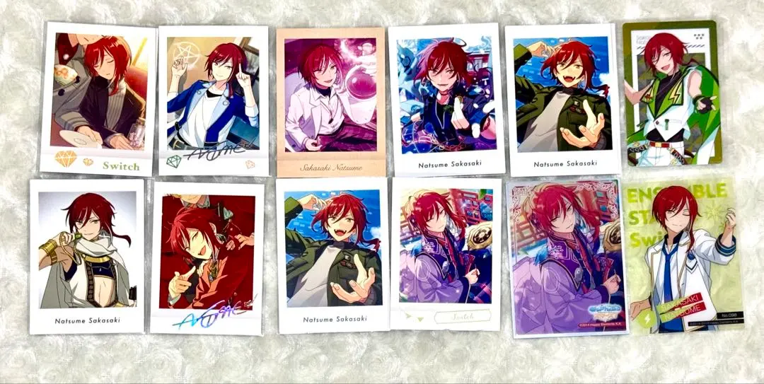Thumbnail of Ensemble Stars! Natsume Sakasaki P.A.Sh.A! Collection cards (clear, metal), 5th Anniversary set, bundle
