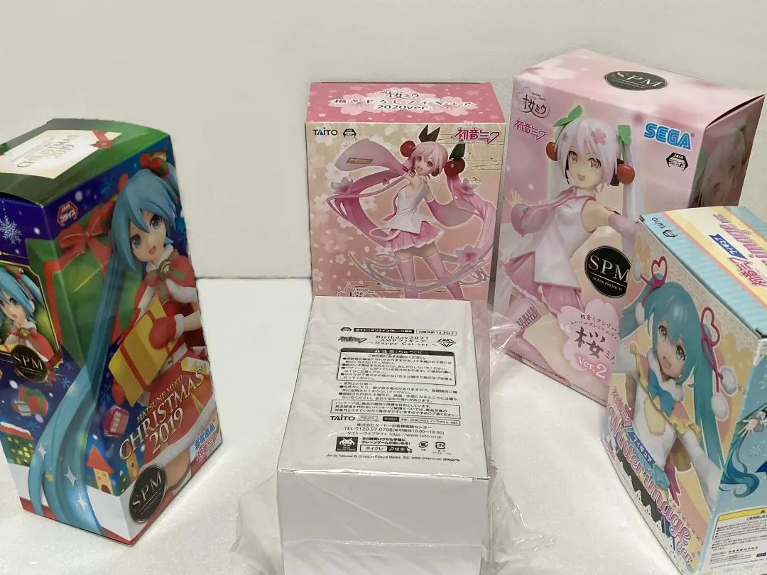 初音ミク フィギア 5体 Birthday2021(未開封) 他4体 未使用 2025年最新】初音ミク Birthday 2021 AMP フィギュア ～Happy