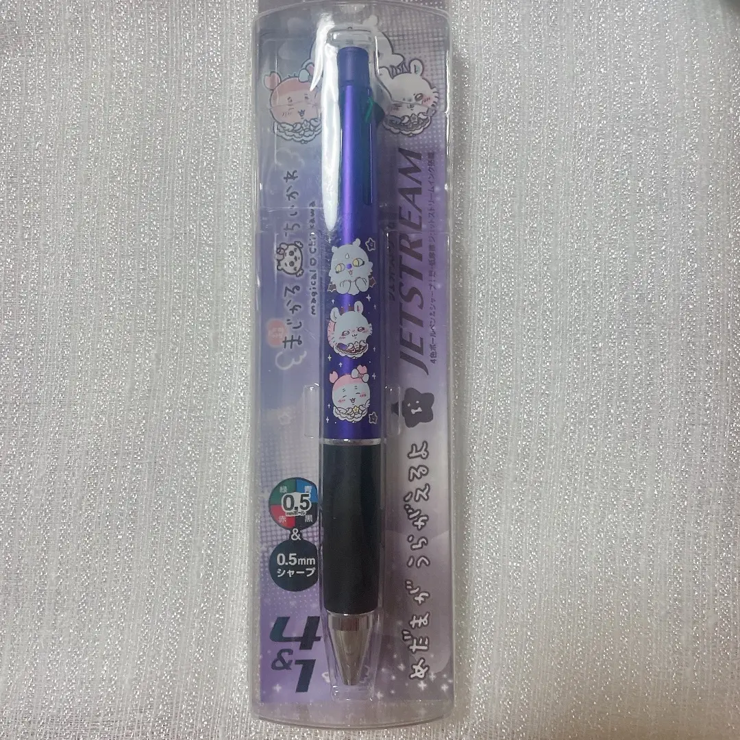 ちいかわ ジェットストリーム 超まじかるちいかわ パープル ちいかわ 超まじかるちいかわ ジェットストリーム（パープル