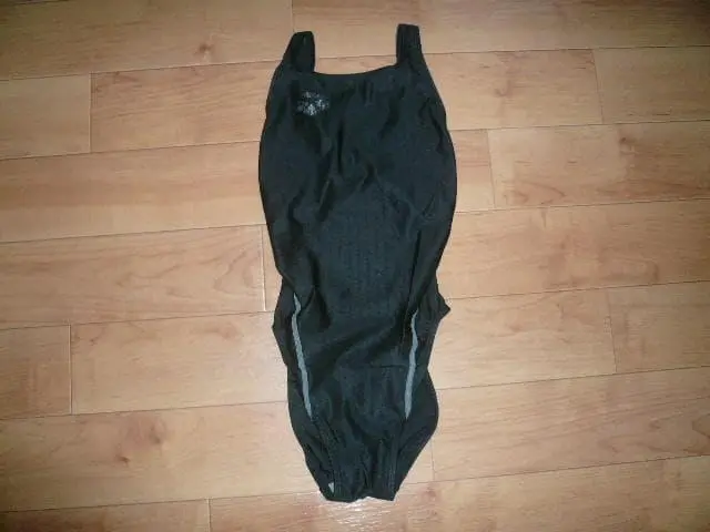 Thumbnail of Rare! Arena Remix Competitive Swimsuit Black Shiny High Cut Sports Swimsuit Athlete