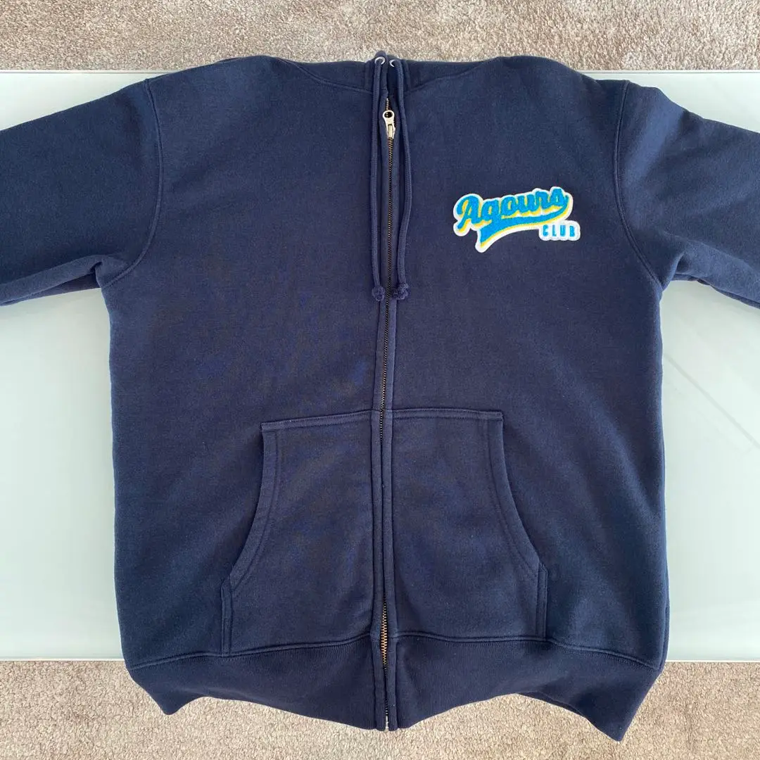 Aqours CLUB 2019 Official Jersey Navy x White L Size 