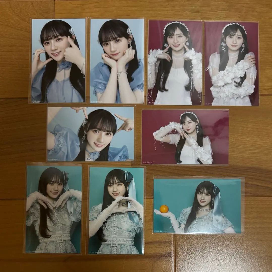 Thumbnail of Nogizaka46 Kawasaki Sakura Mini Photo Set - Bundle - Cheat Day, Pedestrian Bridge, Navel Orange