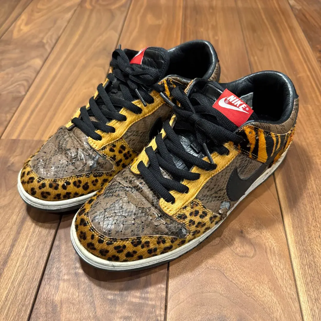 【新品】 NIKE DUNK LOW プレミアムビーストパック 獣27.5cm NIKE - NIKE DUNK LOW PREMIUM BEAST PACK “獣”27cmの通販 by