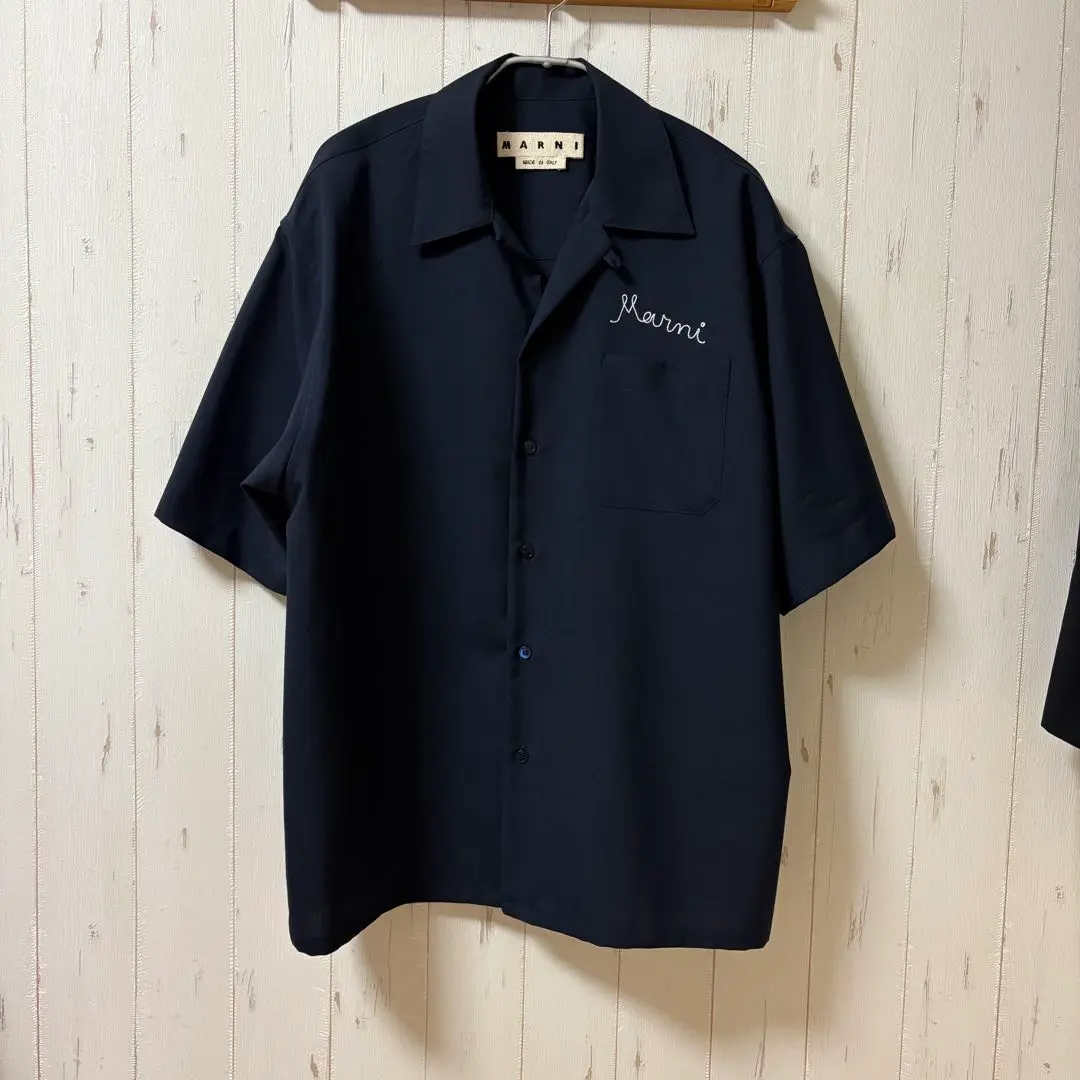 MARNI 22ss マルニ　デイジー ボーリングシャツ 楽天市場】MARNI マルニ ボウリングシャツ CUMU0213A0 TW839