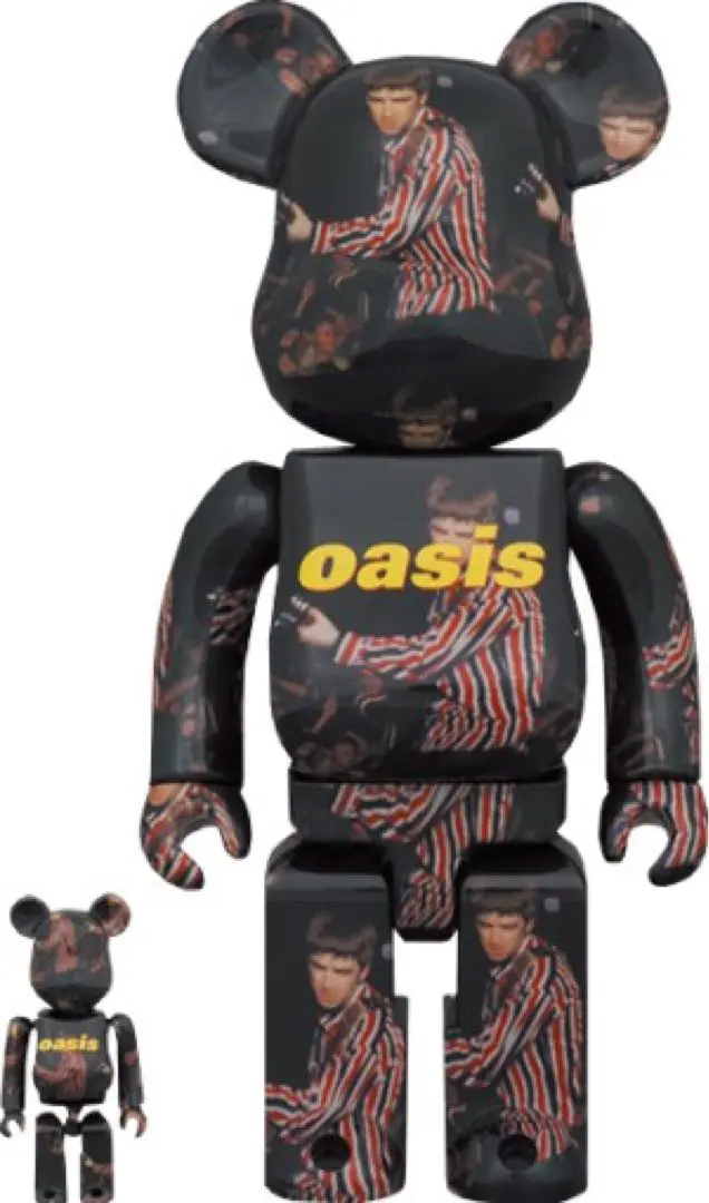 MEDICOM TOY - OASIS × BE@RBRICK WHITE 1000% 新品未開封ラストワン Be@rbrick Oasis White Chrome 100% & 400% Collectible Set by