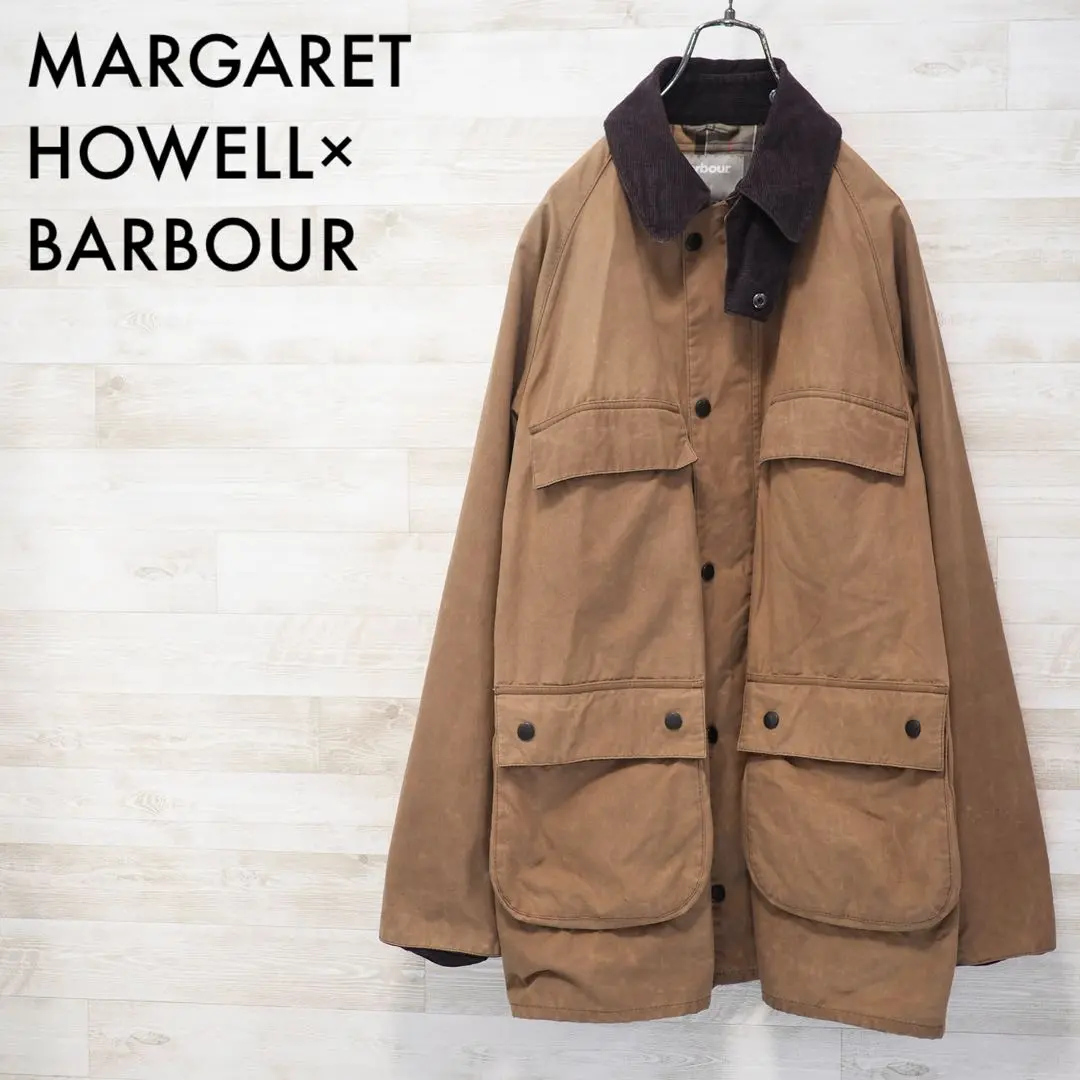 MARGARET HOWELL ブラウン カバーオール M マーガレット・ハウエル(MARGARET HOWELL) 2024-25年秋冬