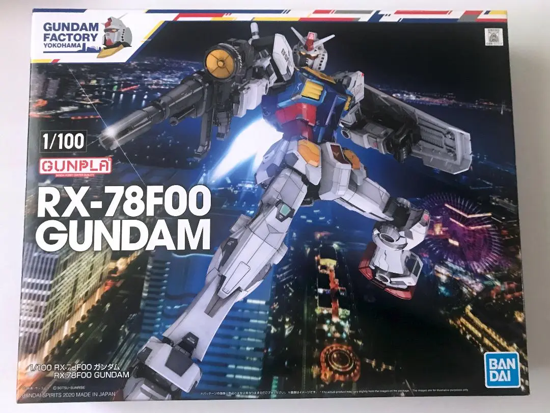 ガンダムファクトリー横浜 1/100 RX-78F00 ガンダム ショッパー付 Amazon | BANDAI SPIRITS 【ガンダム ファクトリー 横浜 限定