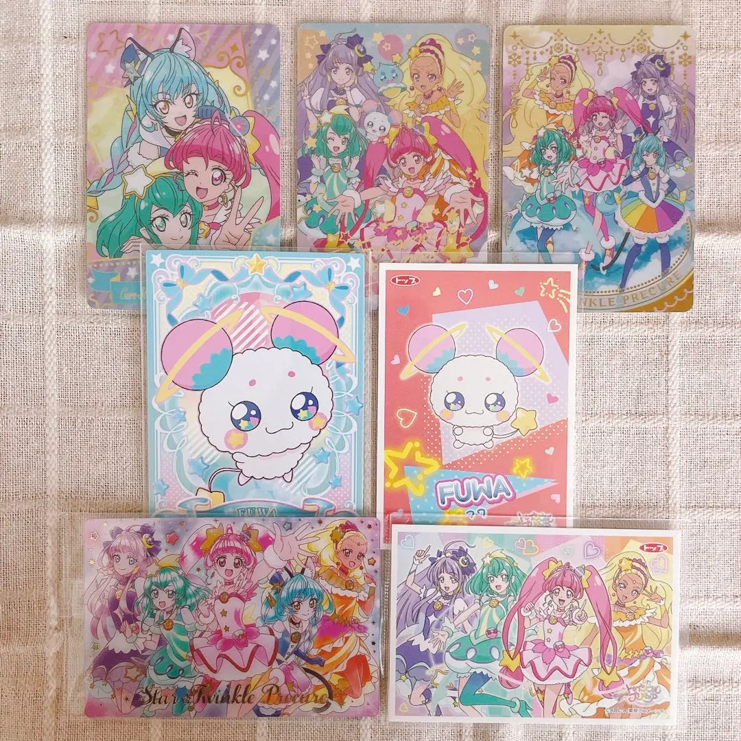Thumbnail of Star Twinkle Precure Kira-Kore Gumica Wafer Card Seal Set