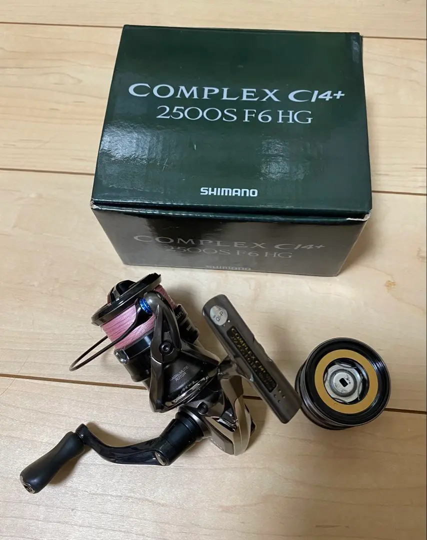 SHIMANO COMPLEX CI4+ 2500S F6 HG｜スピニングリール - リール