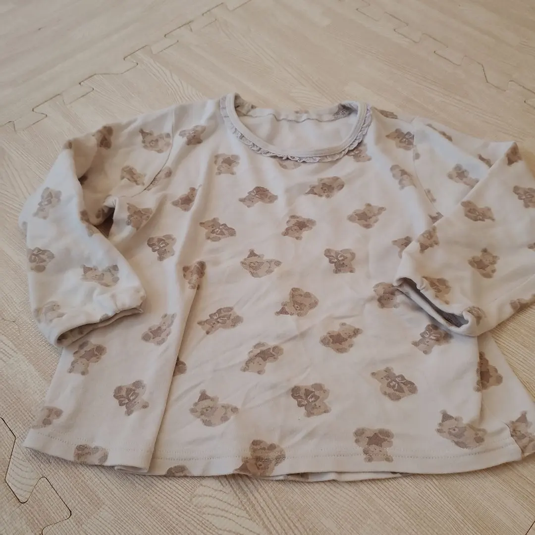 Thumbnail of 110 Autumn/Spring Pajama Set, Bear/Teddy Bear