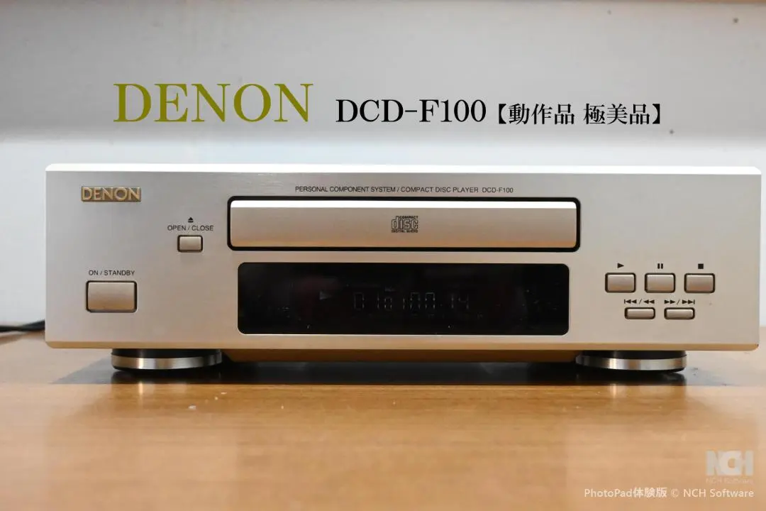 DENON デノン DRA-F100,DCD-F100,DMD-F100,SC-F100 コンポセット