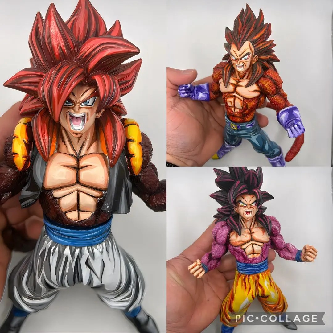 ドラゴンボール　孫悟空　ブロリー　ゴジータ　プライズ　グランジスタ　4体 セット 2025年最新】ゴジータ4 リペイントの人気アイテム - メルカリ