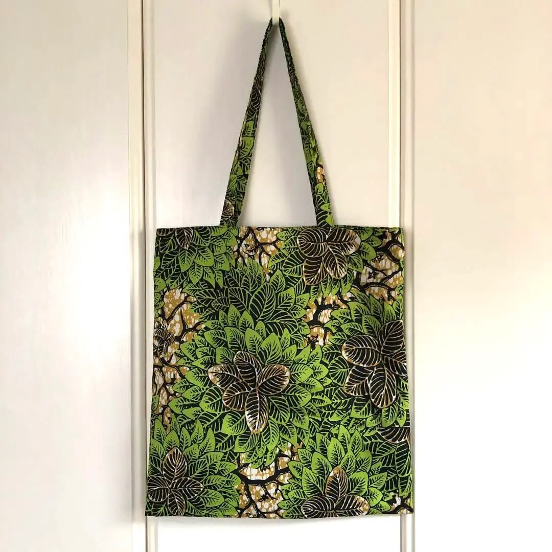 Thumbnail of Last one! Handmade tote bag, African fabric, BIG size, sub bag