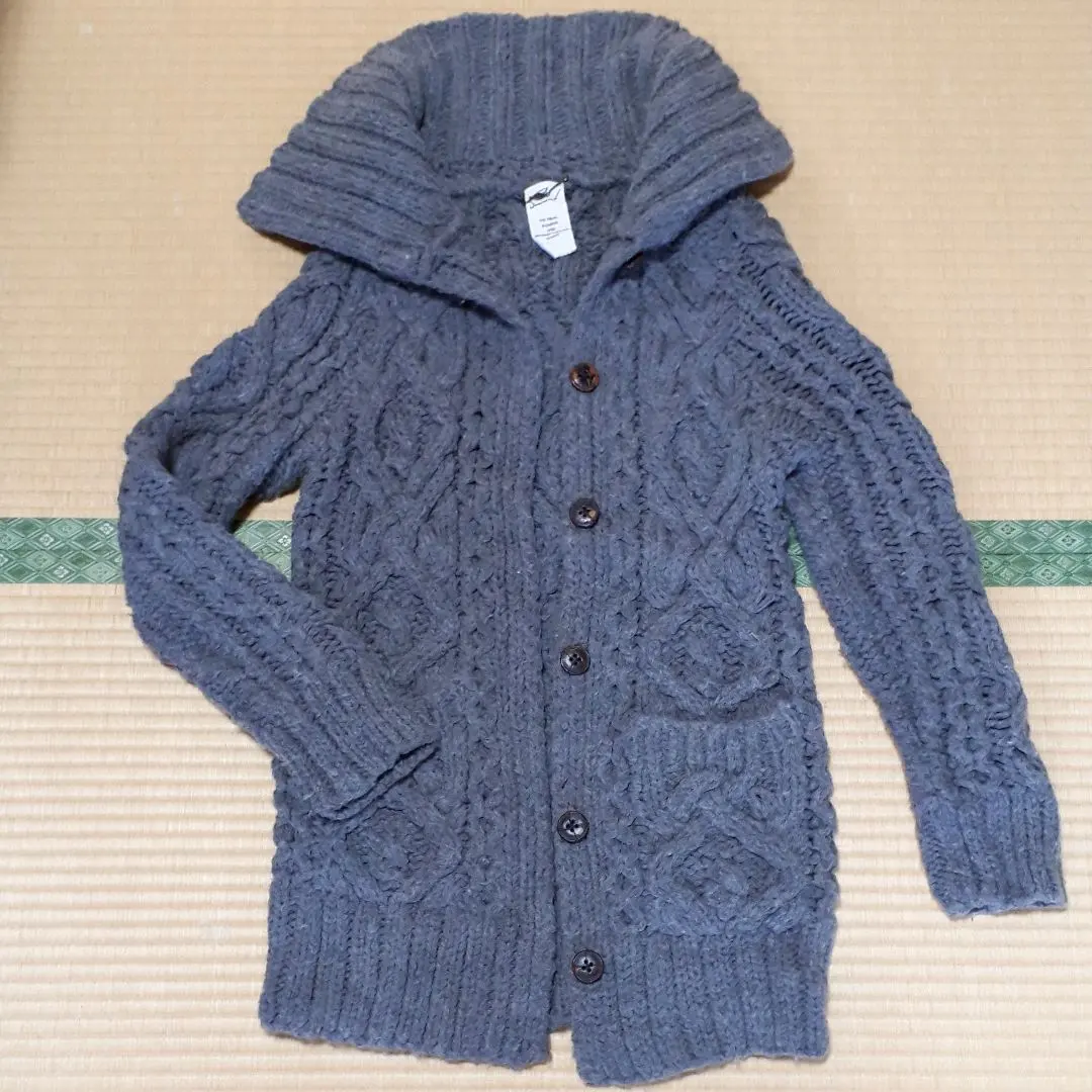 索艾莉克 針織外套 厚款開襟衫 的縮圖