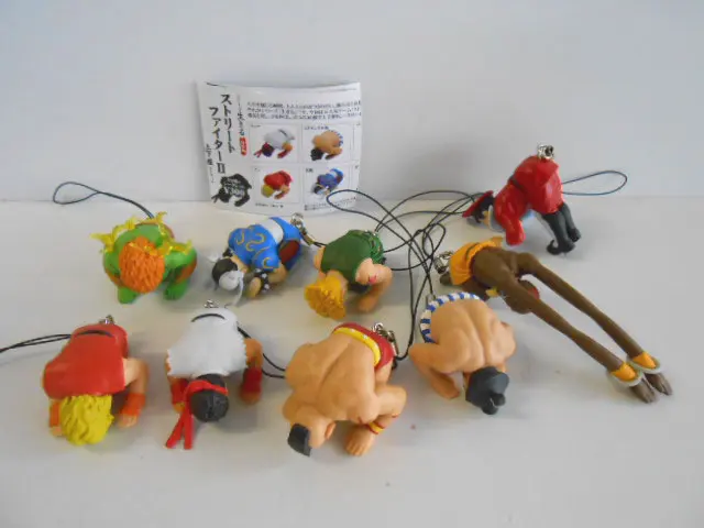 ♯Kvv08NZ 生存 快打旋風II 土下座 吊飾 S 入 9 種 的縮圖