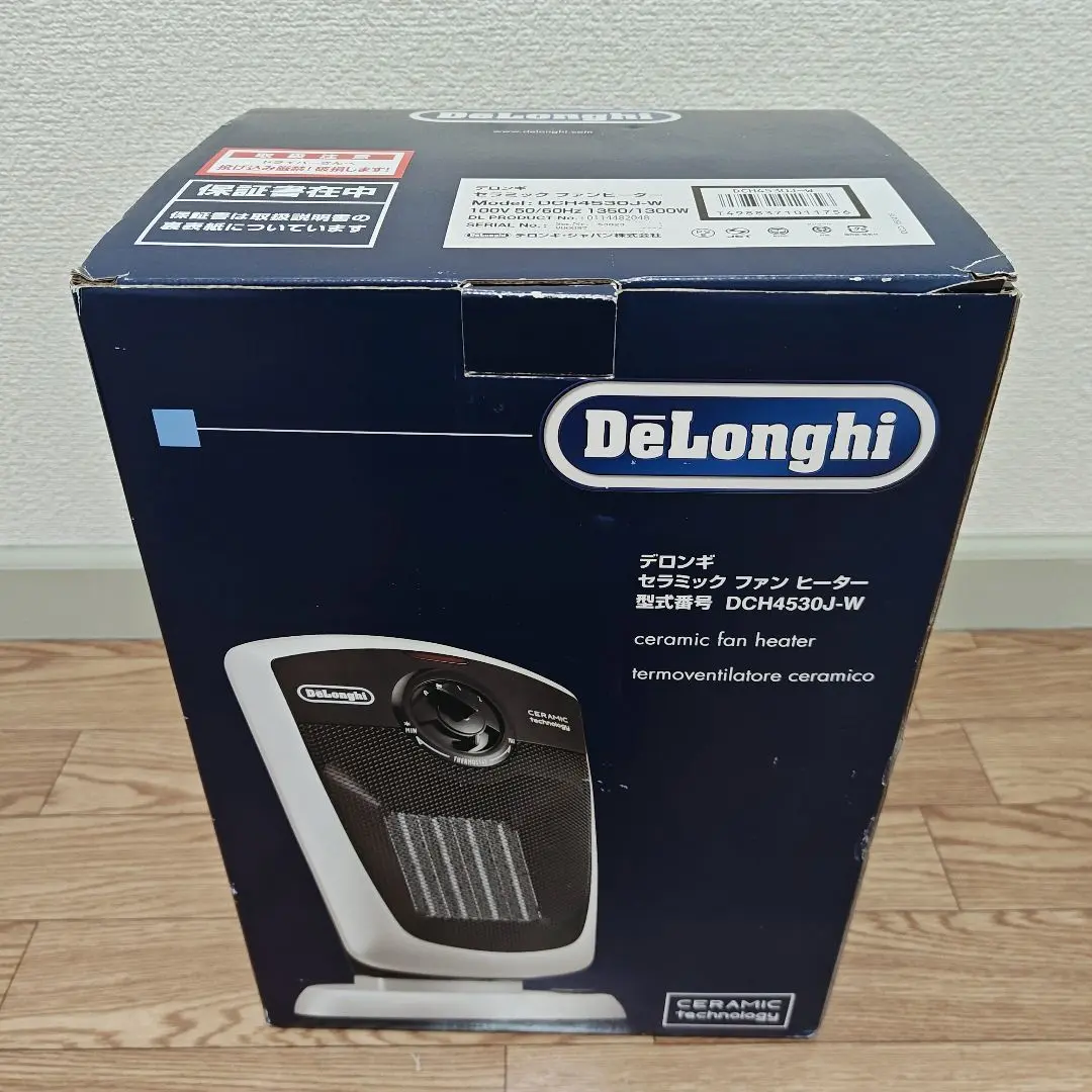 DeLonghi デロンギ セラミックファンヒーター DCH4530J-W 楽天市場】デロンギ セラミックヒーター DCH4530J-W セラミック