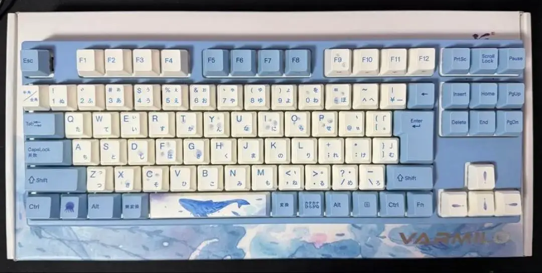 Varmilo 海の音色　クジラキーボード　フルサイズ Sea Melody 108/109 – Varmilo