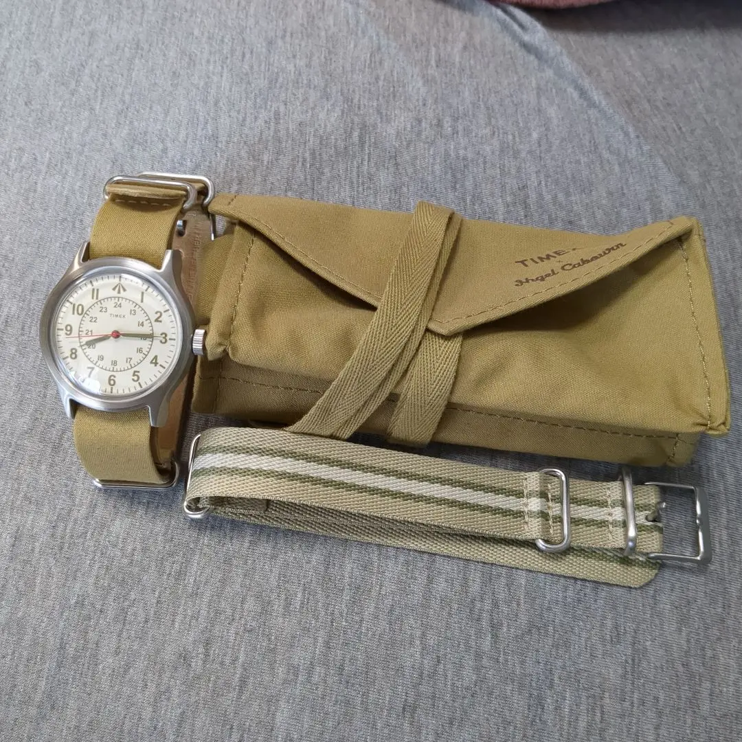 タイメックス　ナイジェルゲーボン未使用品 楽天市場】別注 TIMEX タイメックス【Nigel Cabourn】ナイジェル