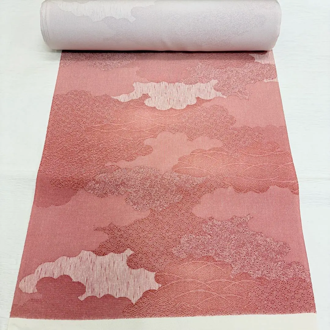 Thumbnail of Genuine silk fabric, Edo Komon, made by Isetan