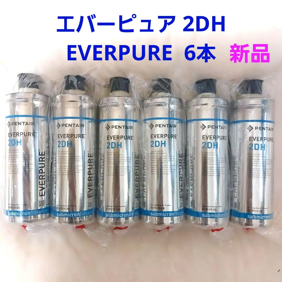 ✡️新品エバーピュア2DC 浄水器フィルター 2本セット送料込み　新品未使用 Amazon | エバーピュア浄水器フィルタカートリッジ 2DC