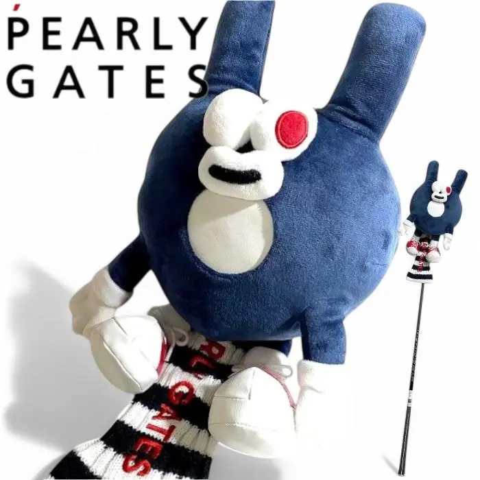 【激レア】韓国パーリーゲイツ　キャスター付ゴルフキャディバッグ ホワイトブルー 激レア】韓国パーリーゲイツ キャスター付ゴルフキャディバッグ