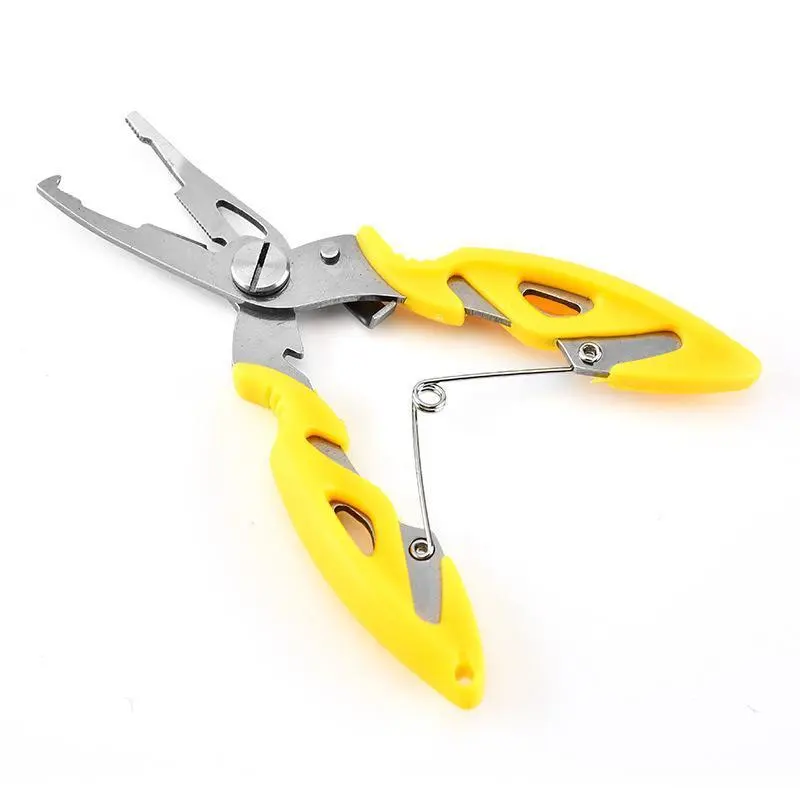 Thumbnail of Fishing Pliers Fishing Tackle Tool Multi-function Fishing Pliers Yellow 1 piece