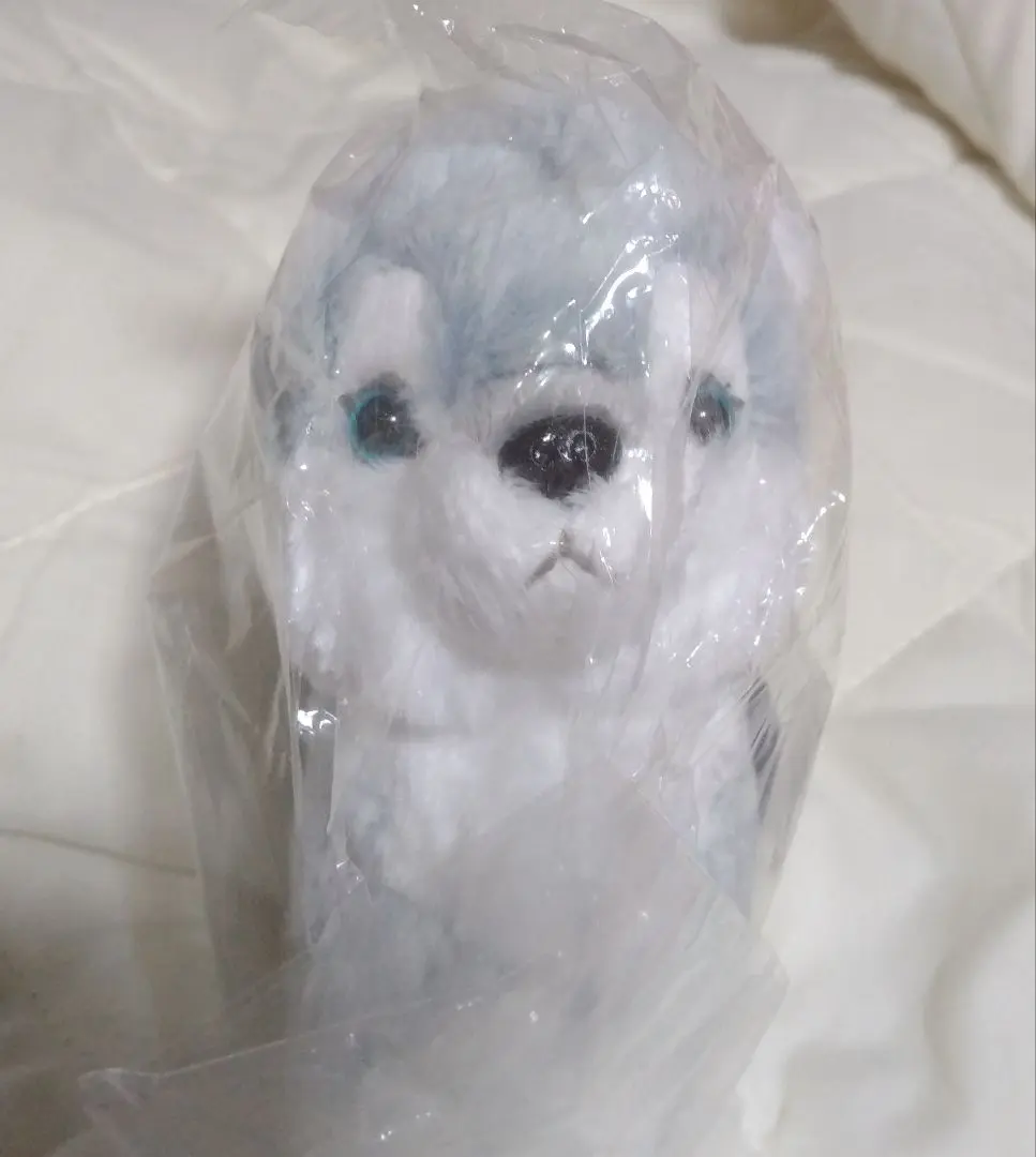 ひざオオカミ サンレモン ぬいぐるみ タグ付き ひざおおかみ ぬいぐるみ (M) - サンレモン