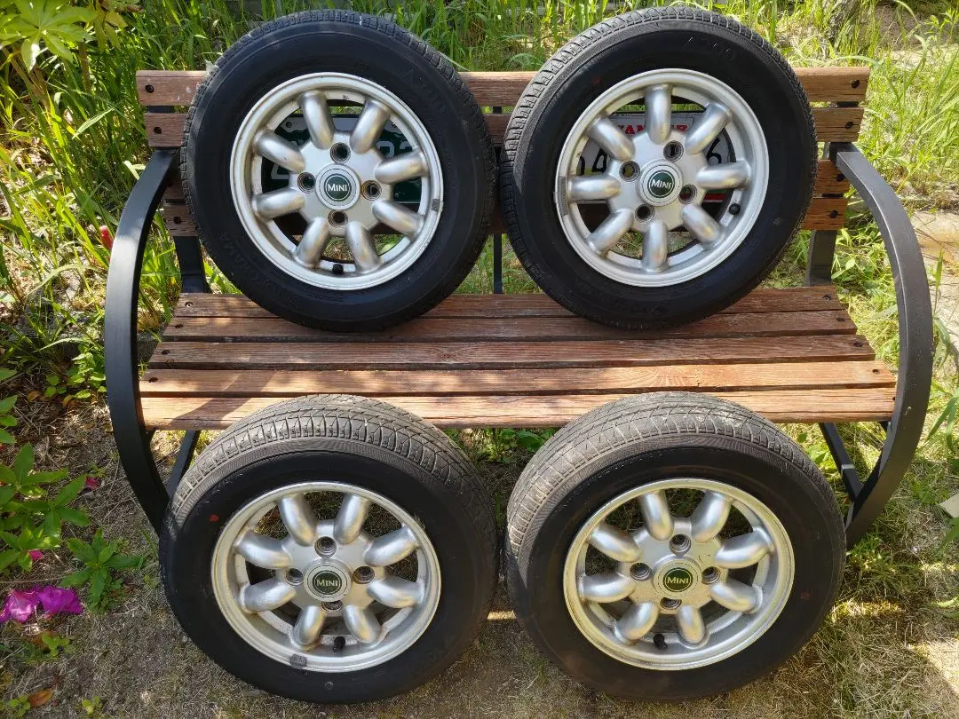 snusmumrik　ローバーミニスタッドレスタイヤホィールセット① snusmumrik様専用 ローバーミニスタッドレスタイヤホィール