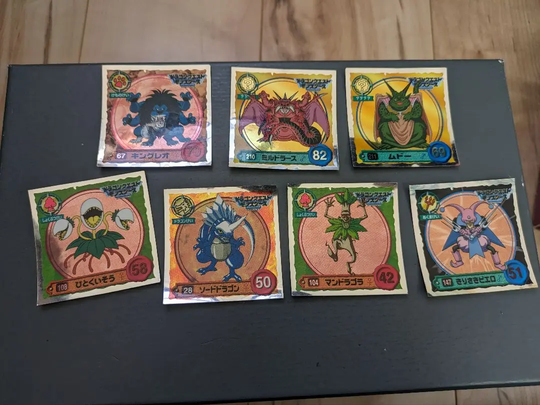 ドラゴンクエスト Ⅶ　鳥山明 モンスターパークコレクションシート全6種 ドラゴンクエスト Ⅶ 鳥山明 モンスターパークコレクション