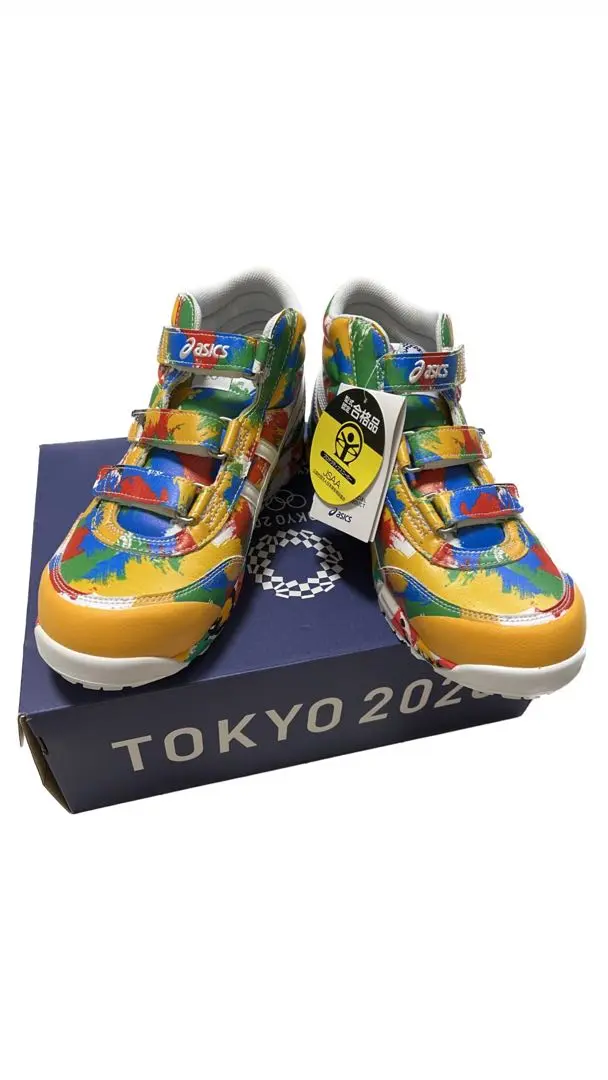“限定値下げ中”【新品未使用】アシックス 安全靴 2020東京オリンピック asics 安全靴 オリンピック 限定 1000 足26 5｜Yahoo!フリマ（旧