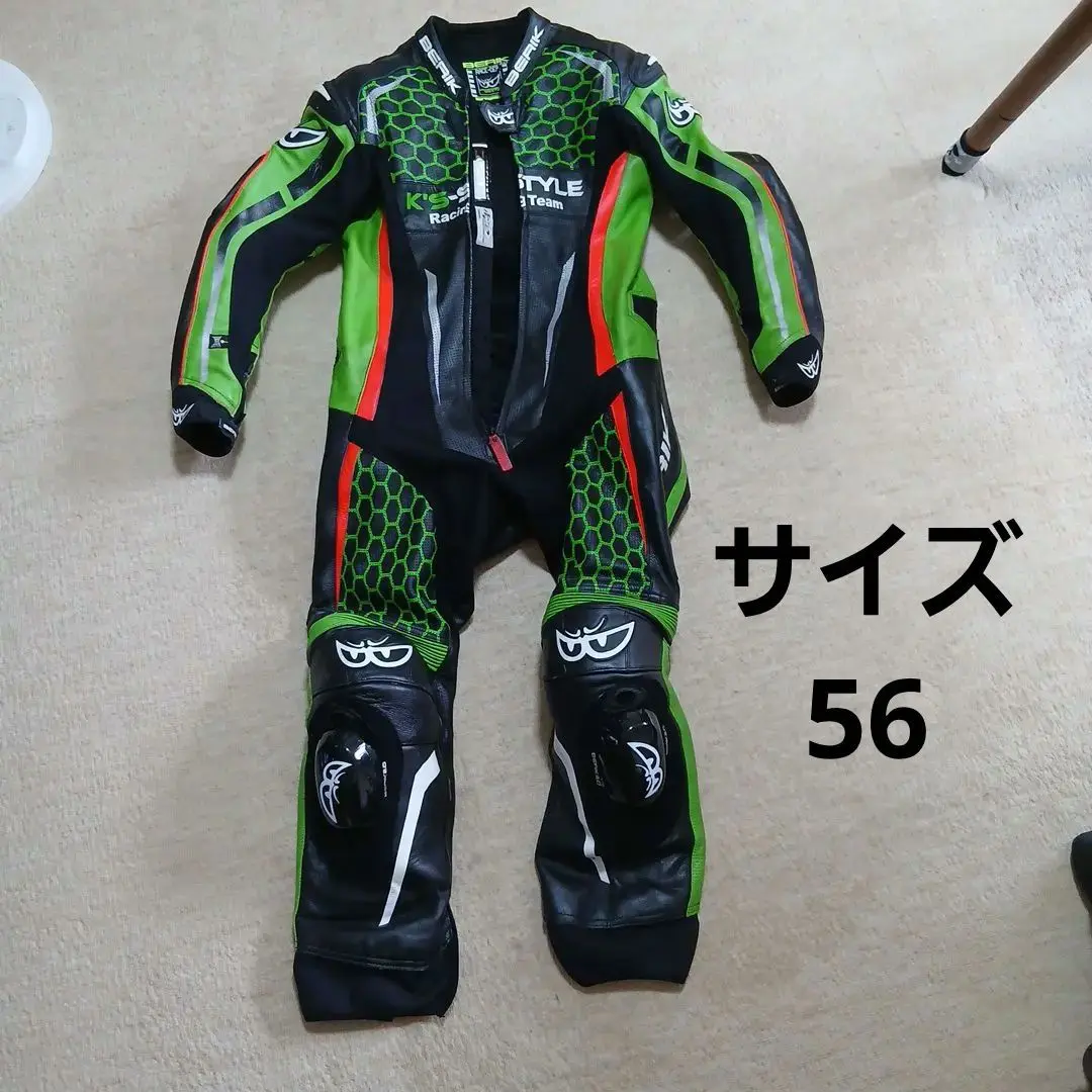 安*）様 BERIK K's STYLEコラボ革ツナギ 56 Webike | K's-STYLE ケイズスタイル BERIK×K's-STYLEコラボ