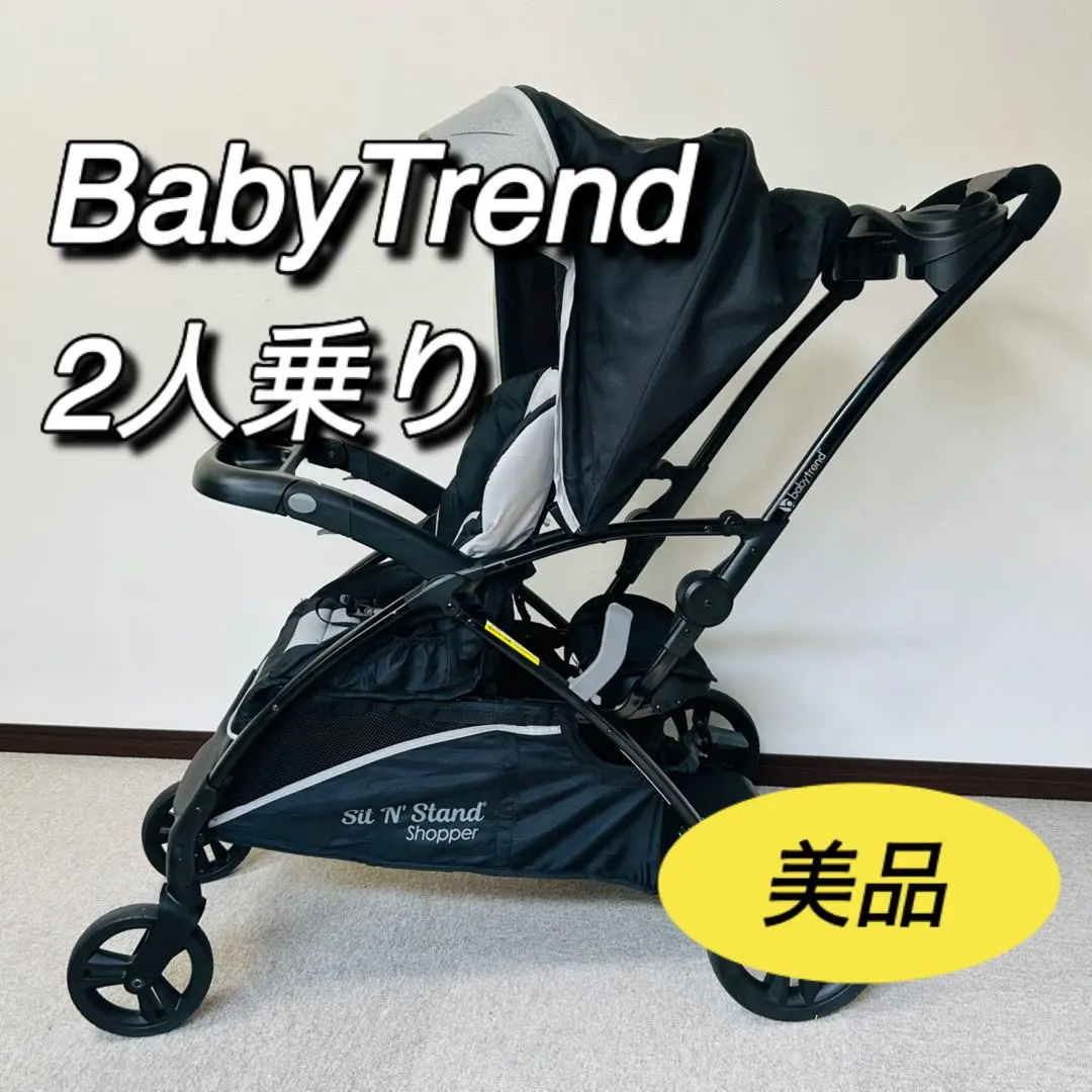 ★数回使用★Baby Trend ST14A21A ブラック 軽量ベビーカーB型 楽天市場】【レビュー特典あり！】ベビートレンド 1人乗り B型