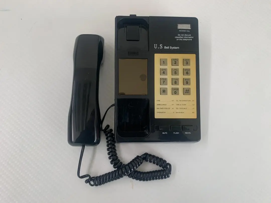 未使用品　レトロモダン　電話機　US Bell System 80's レトロ電話機 U S Bell System｜Yahoo!フリマ（旧PayPayフリマ）