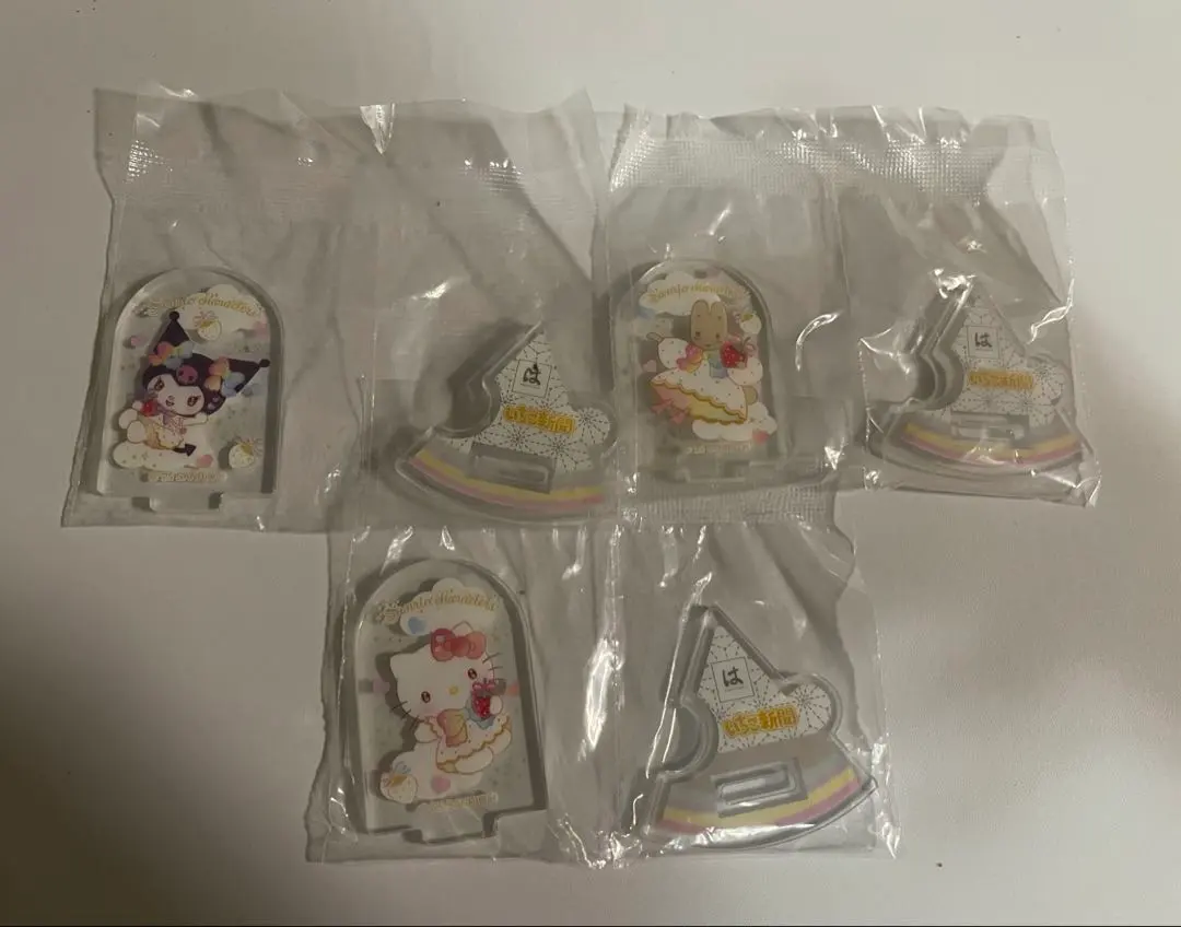 Thumbnail of Hama-Sushi Sanrio Acrylic Stand: Kitty, Kuromi, Marron Cream, 3-Piece Set